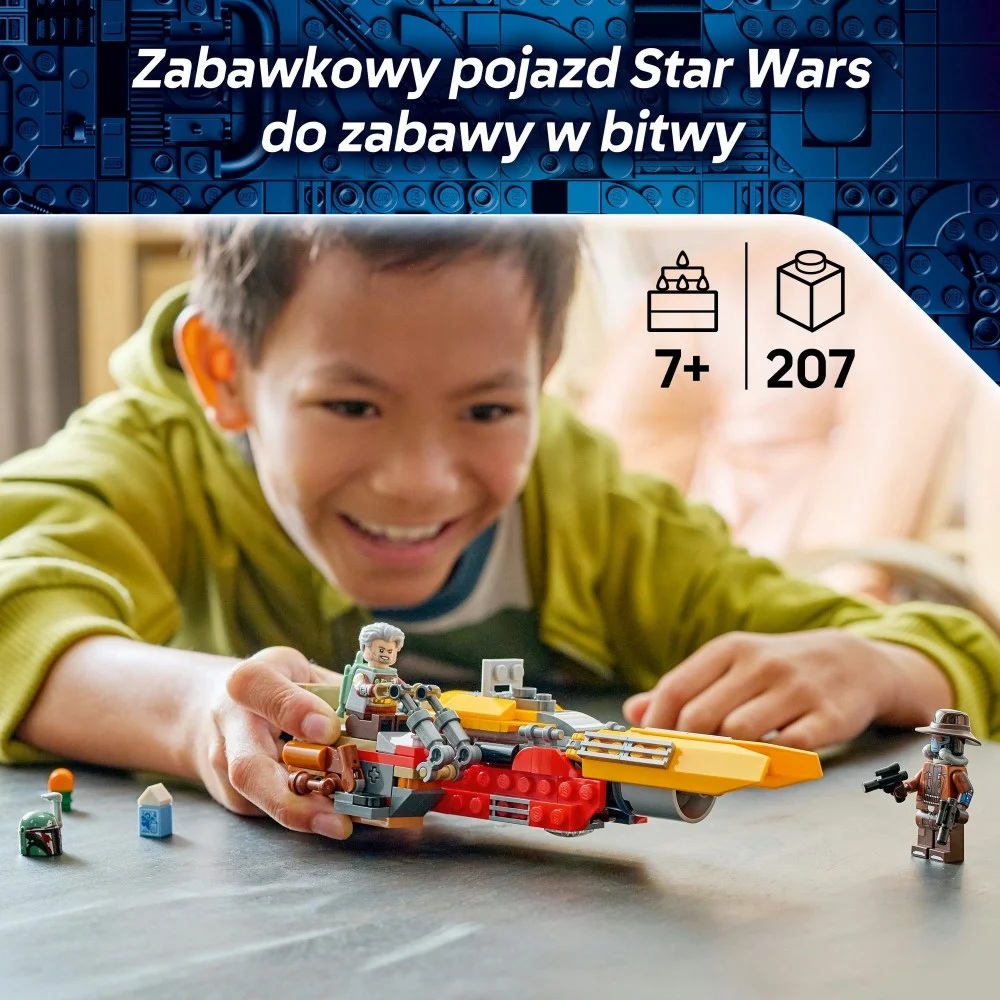 Klocki Lego Star Wars 75437 Śmigacz Cobba Vantha, zabawki nino Bochnia, pomysł na prezent dla 8 latka, klocki Lego Star Wars