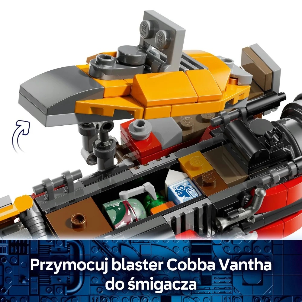 Klocki Lego Star Wars 75437 Śmigacz Cobba Vantha, zabawki nino Bochnia, pomysł na prezent dla 8 latka, klocki Lego Star Wars