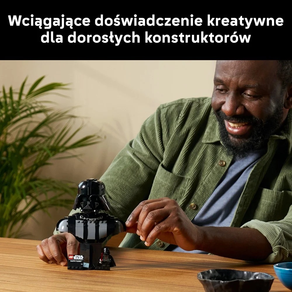 Klocki Lego Star Wars 75439 Popiersie Dartha Vadera, zabawki Nino Bochnia, pomysł na prezent dla 18 latka, lego Star Wars, klocki lego Gwiezdne Wojny
