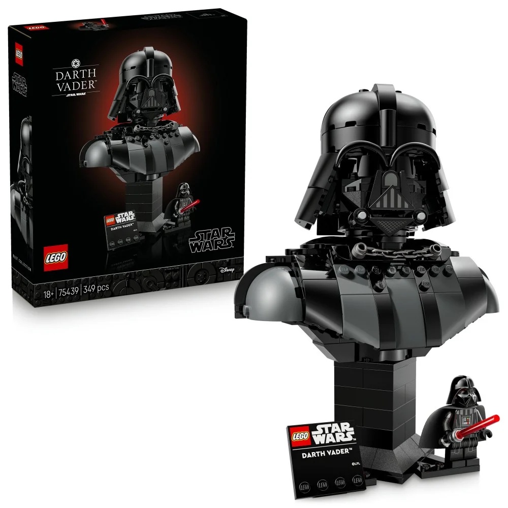 Klocki Lego Star Wars 75439 Popiersie Dartha Vadera, zabawki Nino Bochnia, pomysł na prezent dla 18 latka, lego Star Wars, klocki lego Gwiezdne Wojny