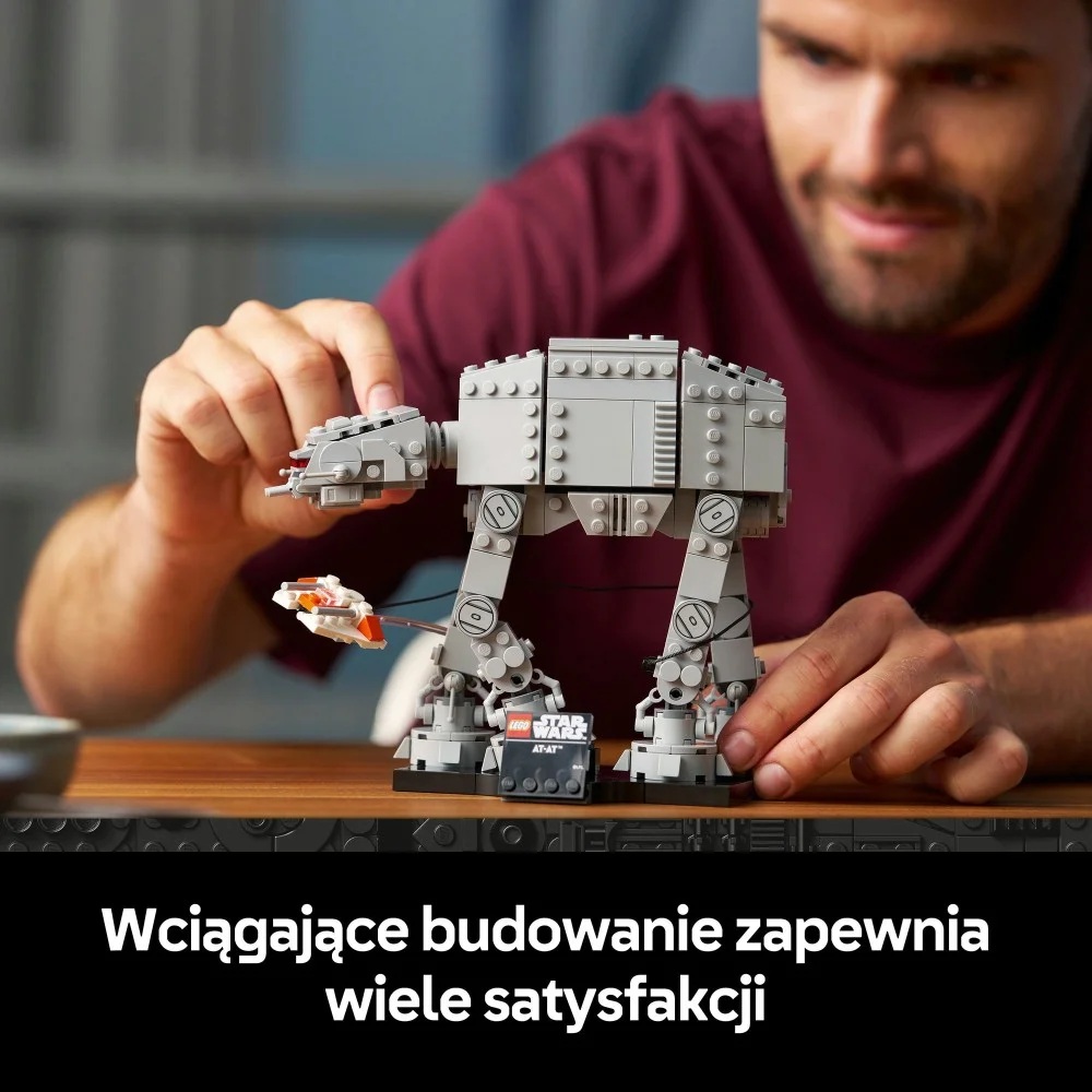 Klocki Lego Star Wars 75440 AT-AT, zabawki Nino Bochnia, pomysł na prezent dla 18 latka, lego Star Wars