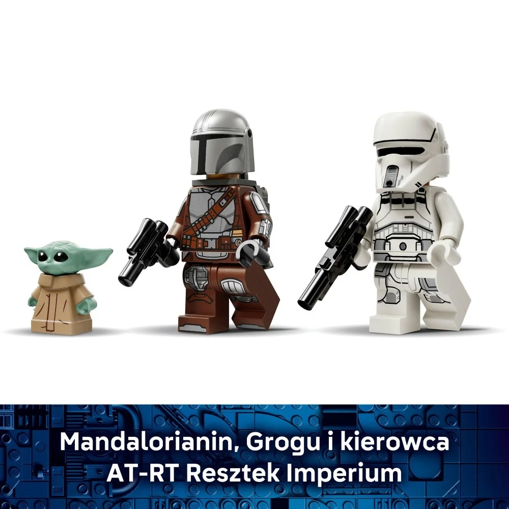 Klocki Lego Star Wars 75444 Atak AT-RT, zabawki nino bochnia, pomysł na prezent dla 8 latka, lego star wars