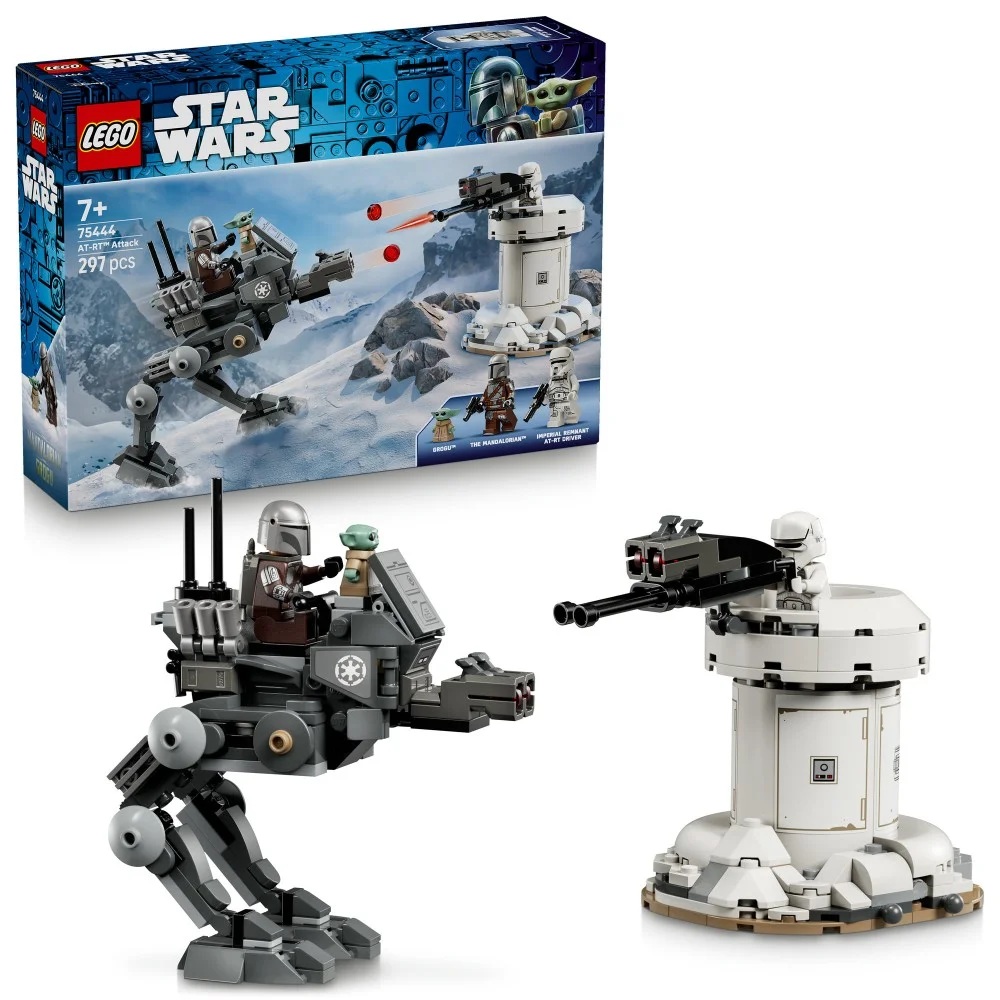 Klocki Lego Star Wars 75444 Atak AT-RT, zabawki nino bochnia, pomysł na prezent dla 8 latka, lego star wars