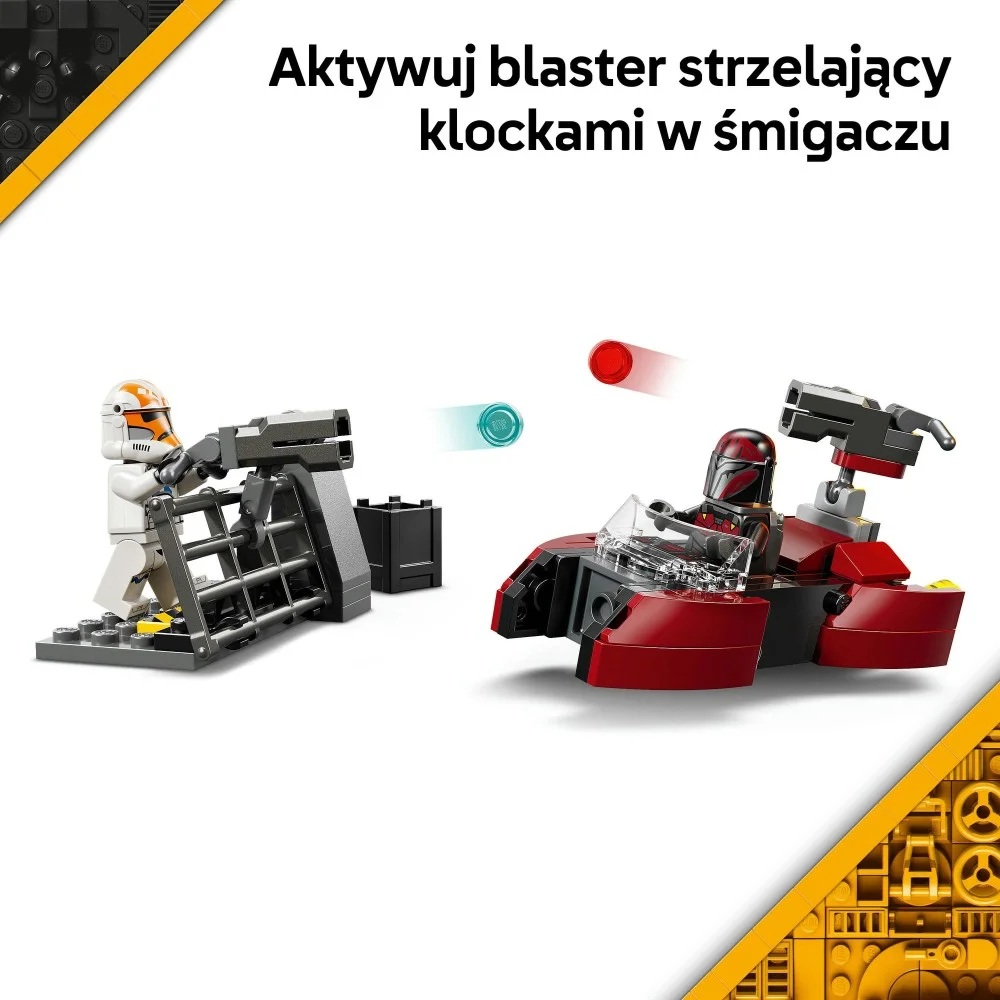 Klocki Lego Star Wars 75449 Oblężenie Mandalory Zestaw bitewny, zabawki Nino Bochnia, pomysł na prezent dla 10 latka, lego Star Wars