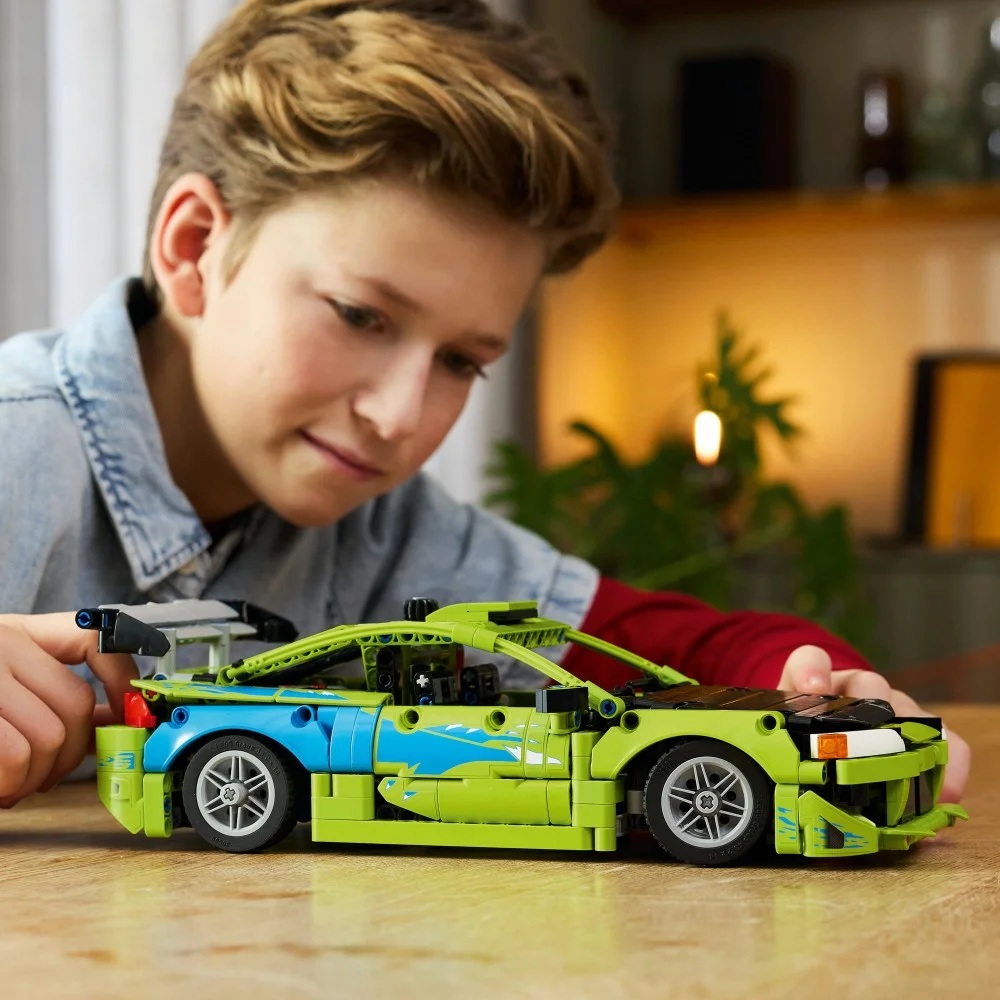 Klocki Lego Technic 42229 Samochód Fast and Furious Mitsubishi Eclipse, zabawki Nino Bochnia, pomysł na prezent dla 10 latka, klocki lego samochody technic