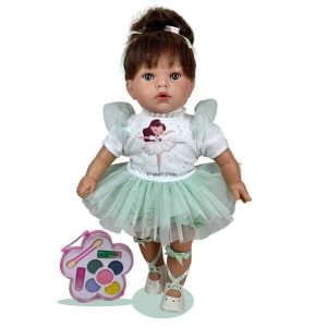Nines d'Onil lalka hiszpańska z dźwiękiem Little Tita Ballerina 40 cm 4401, zabawki Nino Bochnia, pomysł na prezent dla 4 latki, lalka hiszpańska pachnąca budyniem waniliowym, lalka jak żywa