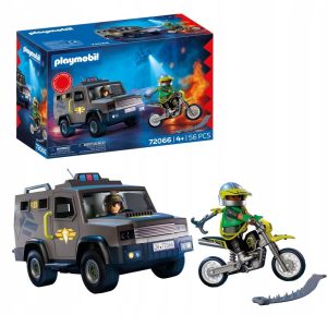 Playmobil Action Heroes 72066 Pojazd taktyczny SWAT, zabawki nino bochnia, pomysł na prezent dla 6 latka, playmobil samochód policyjny