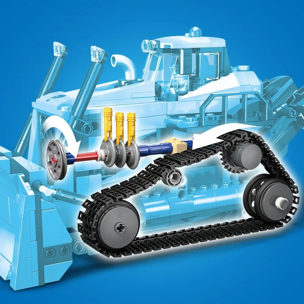 Klocki Lego City 60466 Żółty buldożer, zabawki nino Bochnia, pomysł na prezent dla 6 latka, lego plac budowy, maszyny budowlane lego spychacz