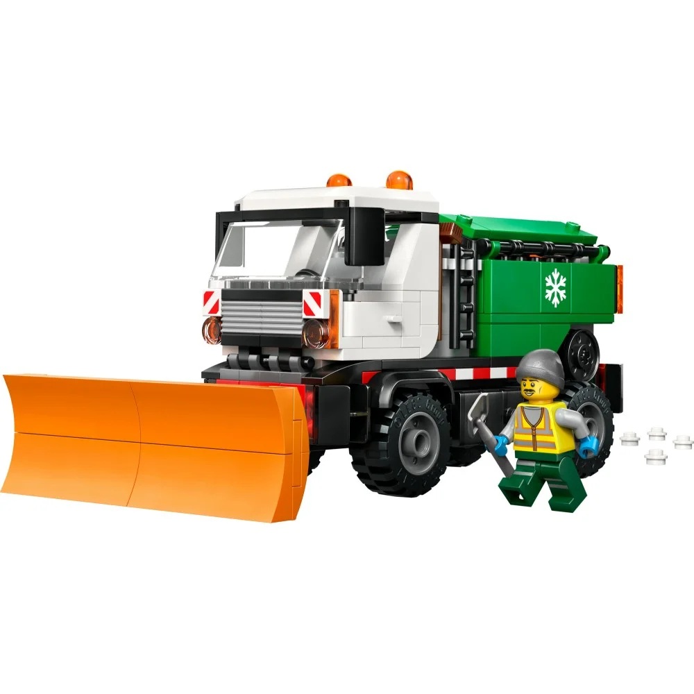 Klocki Lego City 60490 Pług śnieżny, zabawki Nino Bochnia, pomysł na prezent dla 7 latka. lego city 60490