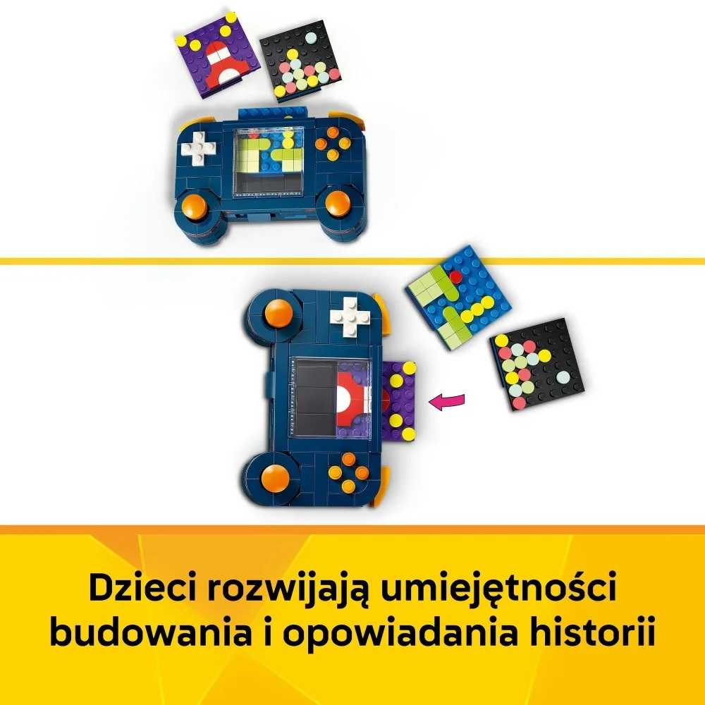 Klocki Lego Creator 31380 Konsola do gry retro, zabawki Nino bochnia, pomysł na prezent dla 8 latka