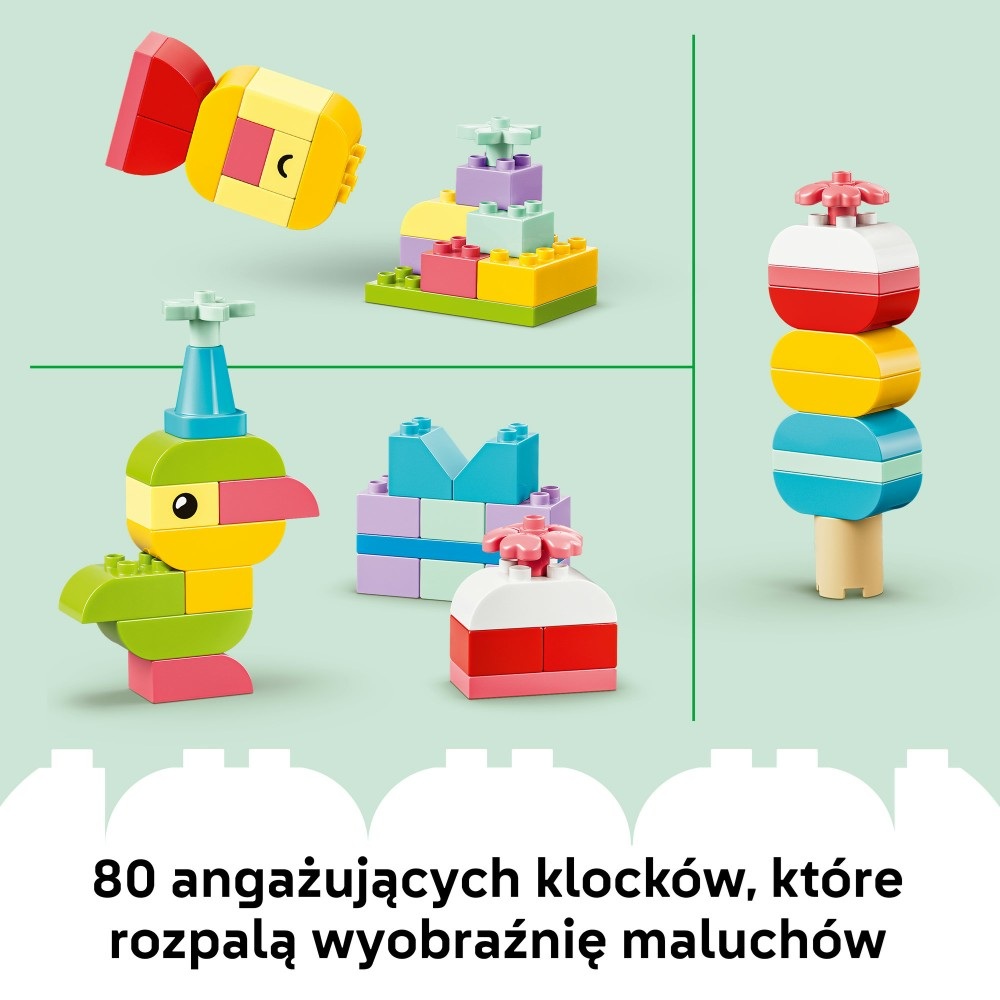 Klocki Lego Duplo 10479 Kreatywne pudełko pełne kolorów, zabawki nino Bochnia, pomysł na prezent dla 3 latka, klocki lego duplo duże pudełko z klockami