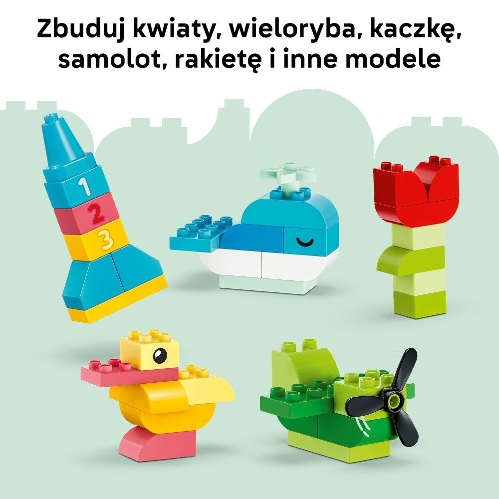 Klocki Lego Duplo 10479 Kreatywne pudełko pełne kolorów, zabawki nino Bochnia, pomysł na prezent dla 3 latka, klocki lego duplo duże pudełko z klockami