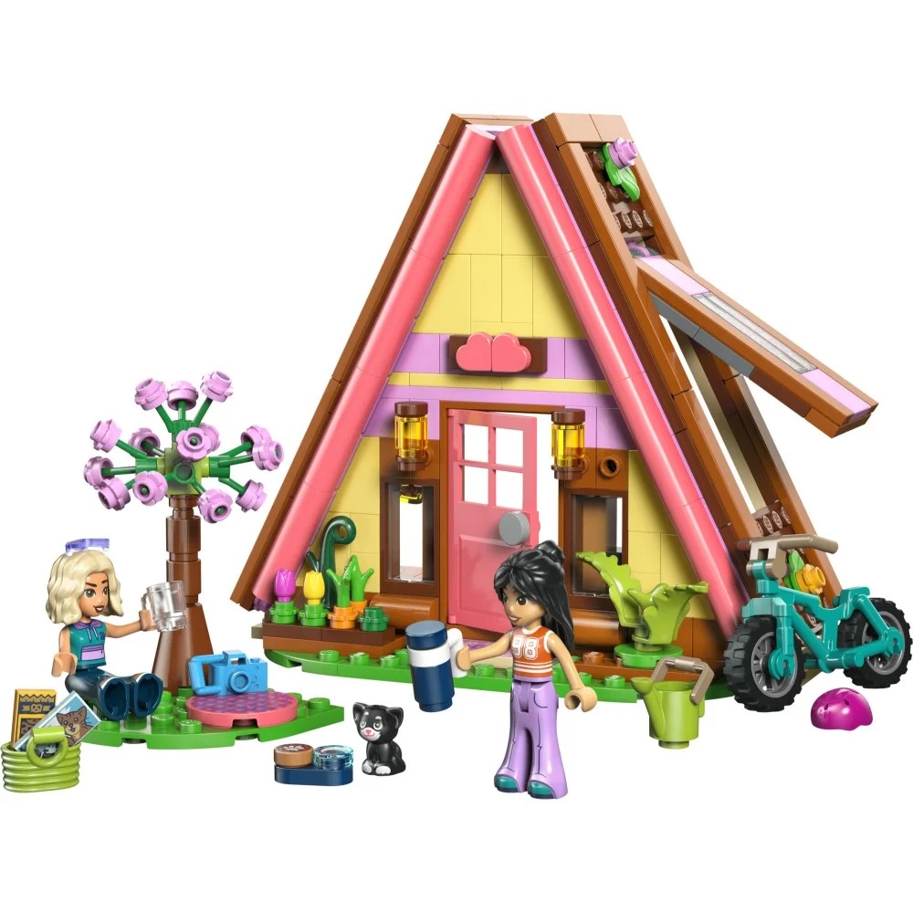 Klocki Lego Friends 42682 Domek na luksusowym kempingu, zabawki nino bochnia, pomysł na prezent dla 6 latki, lego friends 42682