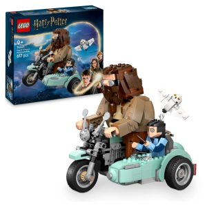 Klocki Lego Harry Potter 76443 przejażdżka motocyklowa Hagrida i Harryego, zabawki Nino bochnia, pomysł na prezent dla 8 latka, klocki lego Harry potter 76443