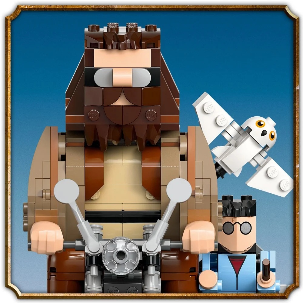 Klocki Lego Harry Potter 76443 przejażdżka motocyklowa Hagrida i Harryego, zabawki Nino bochnia, pomysł na prezent dla 8 latka, klocki lego Harry potter 76443