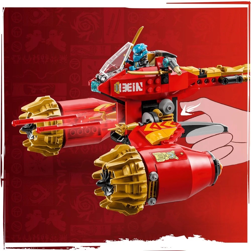 Klocki Lego Ninjago 71830 Burzowy jeździec Mech Kaia, zabawki nino Bochnia, pomysł na prezent dla 8 latka, lego ninjago, klocki Lego Ninjago mech Kaia 71830