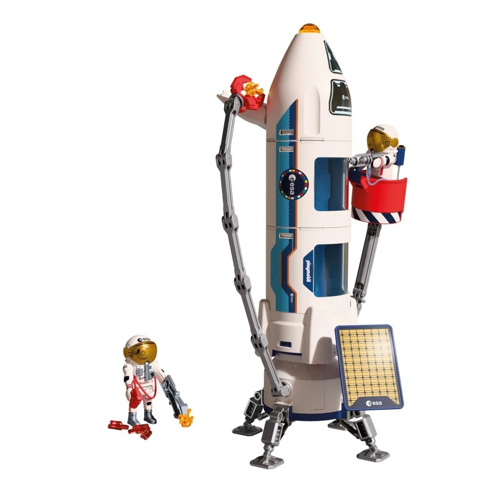 Playmobil 72011 Rakieta badawcza ESA Mars, zabawki nino Bochnia, pomysł na prezent dla 5 latka, rakieta kosmiczna zabawka