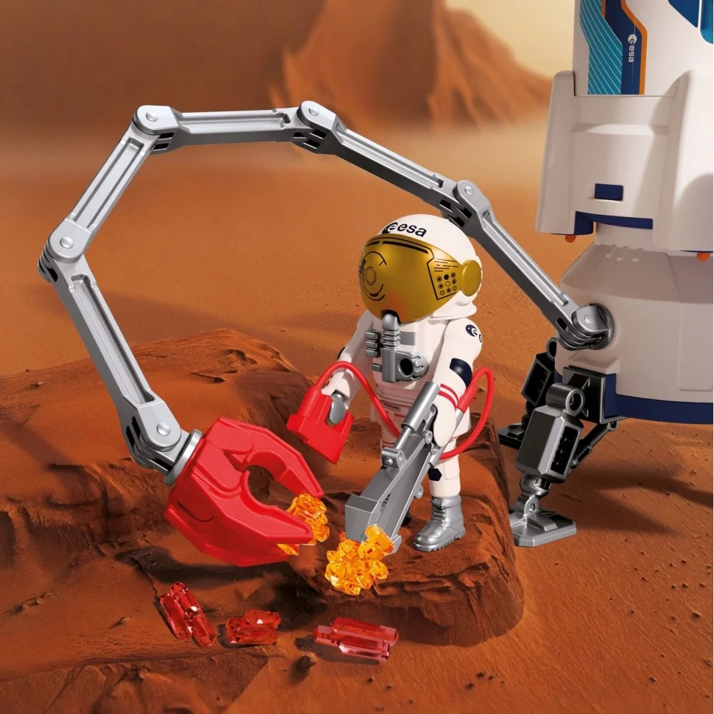 Playmobil 72011 Rakieta badawcza ESA Mars, zabawki nino Bochnia, pomysł na prezent dla 5 latka, rakieta kosmiczna zabawka