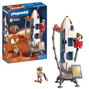 Playmobil 72011 Rakieta badawcza ESA Mars, zabawki nino Bochnia, pomysł na prezent dla 5 latka, rakieta kosmiczna zabawka