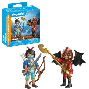 Playmobil Duo Pack 71884 Pojedynek rycerzy Novelmore vs Burnham, zabawki Nino Bochnia, pomysł na prezent dla 5 latka
