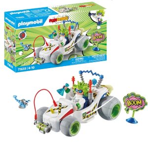 Playmobil Funstars Racing 71633 Profesor Gokart, zabawki Nino Bochnia, pomysł na prezent dla 4 latka, playmobil samochodzik