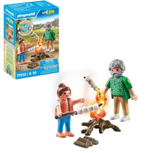 Playmobil My Life 71513 Ognisko z piankami, zabawki nino Bochnia, pomysł na prezent dla 5 latka, playmobil figurki, playmobil ognisko