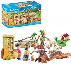 Playmobil My Life 72007 Mini Zoo, zabawki Nino Bochnia, pomysł na prezent dla 5 latki, playmobil zwierzątka