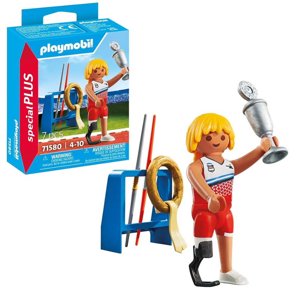 Playmobil Special Plus 71580 Oszczepnik, zabawki nino Bochnia, pomysł na prezent dla 4 latka, figurka playmobil Special plus
