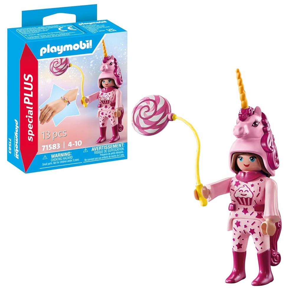 Playmobil Special Plus 71583 Słodki jednorożec, zabawki Nino Bochnia, pomysł na prezent dla 5 latki, figurka dziewczynki jednorożca
