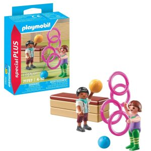 Playmobi Special Plus 71757 Gimnastyka dziecięca, zabawki Nino Bochnia, pomysł na prezent dla 5 latki, figurki playmobil