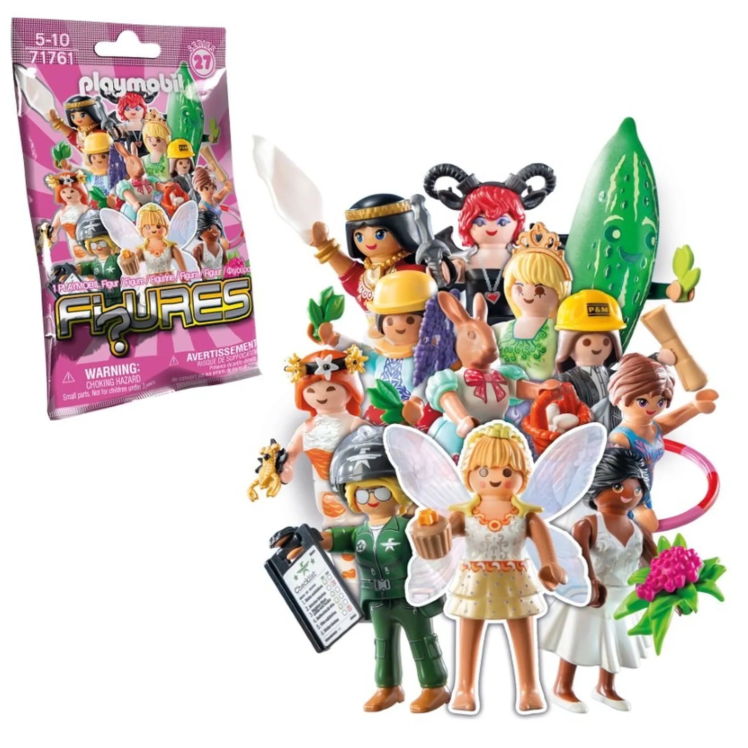 Playmobil figures Girls 71761 Saszetka niespodzianka seria 27, zabawki Nino bochnia, pomysł na prezent dla 5 latki, figurki dla dziewczynki do kolekcjonowania