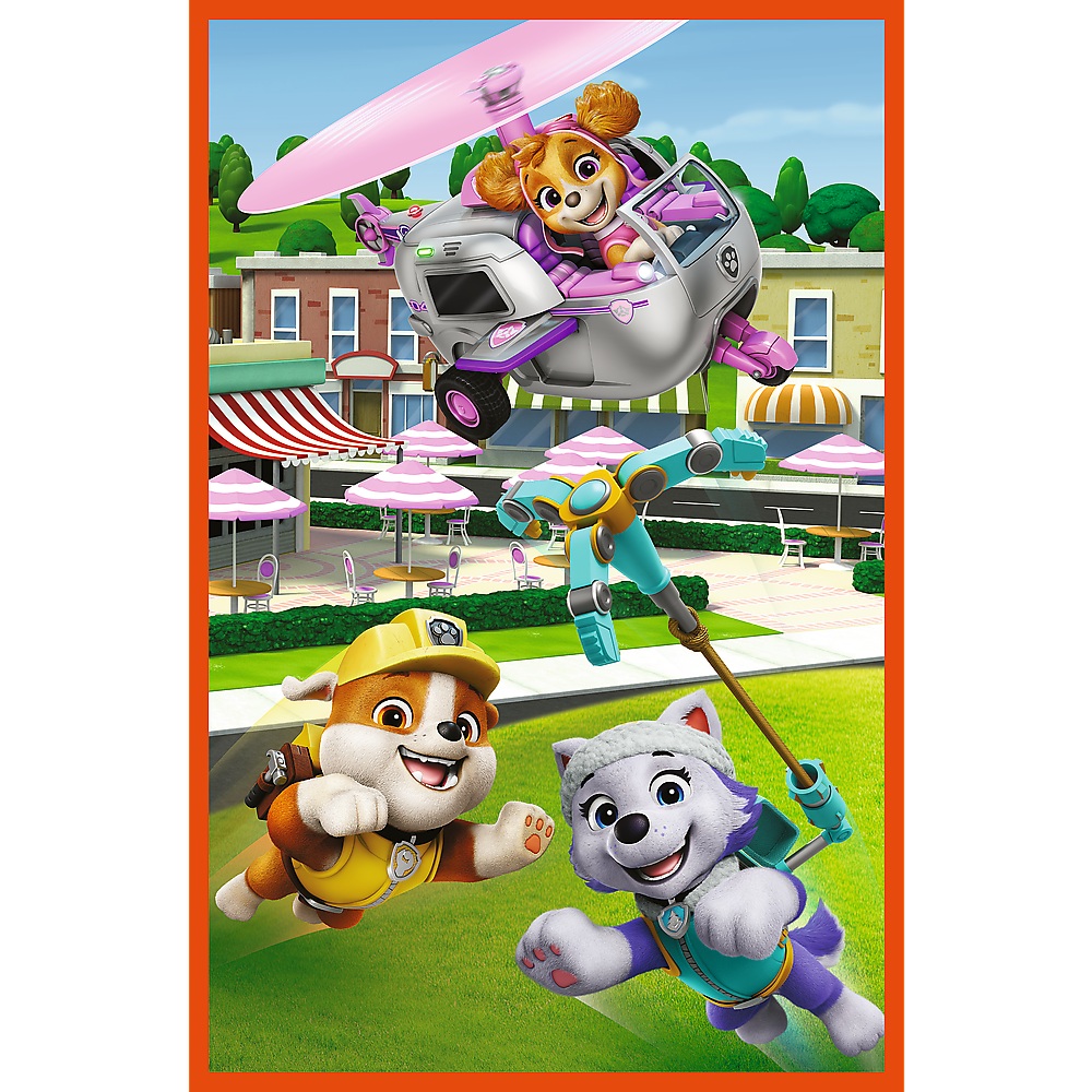 Trefl Puzzle 3x80 el Psi Patrol Psia zgraja 34886, zabawki Nino Bochnia, pomysł na prezent dla 5 latka, puzzle z psim patrolem, puzzle z pieskami puzzle 3w1 Psi Patrol