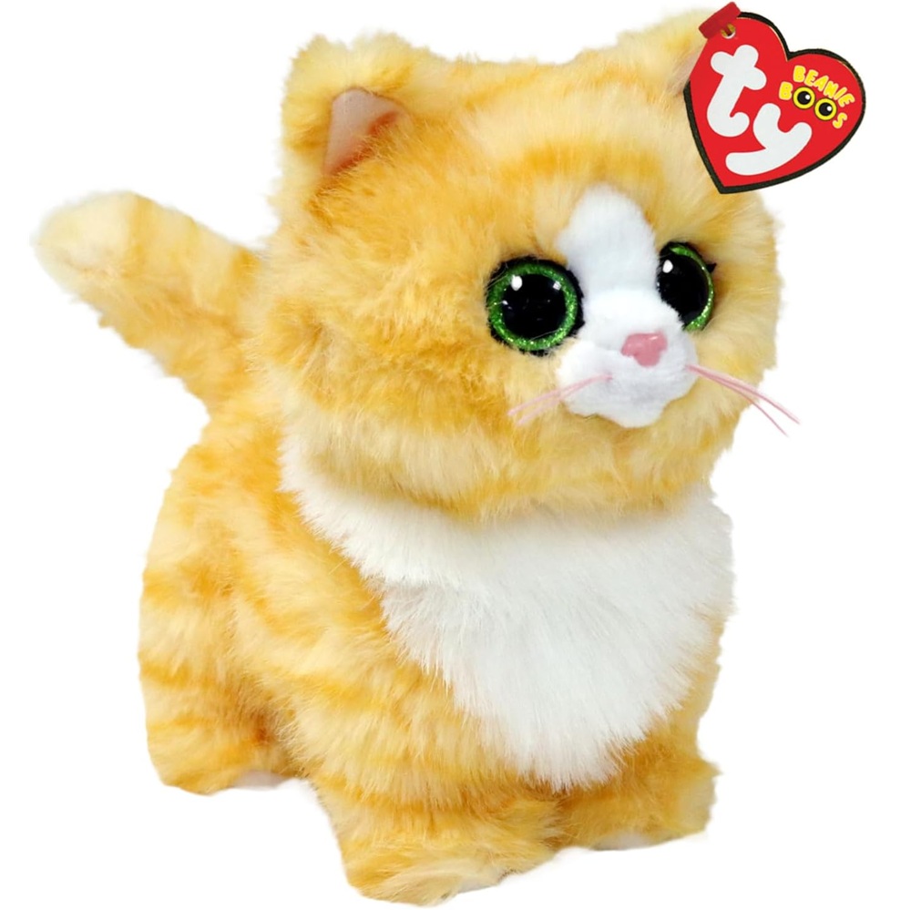 Maskotka pluszak ty Beanie Babies Kotek Melanie, zabawki nino Bochnia, pomysł na prezent dla 4 latki, rudy kotek, maskotka przytulanka kot
