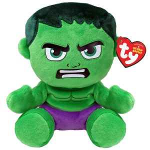 pluszak ty beanie babies marvel hulk 15 cm, zabawki nino Bochnia, pomysł na prezent dla 5 latka, pluszak Hulk