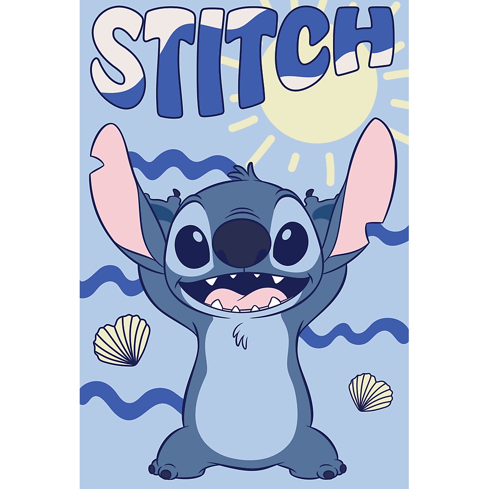 trefl puzzle 60 el Lilo i Stitch Zabawa ze Stitchem 17430, zabawki nino Bochnia, pomysł na prezent dla 5 latka, Puzzle ze Stitchem