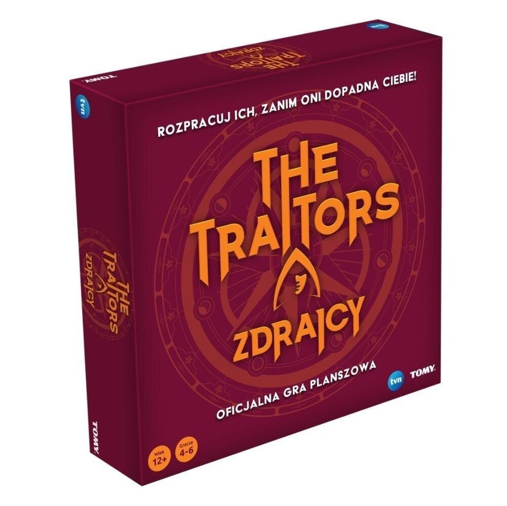 Epee Gra The Traitors Zdrajcy, zabawki Nino Bochnia, pomysł na prezent dla 12 latka, gra jak w programie telewizyjnym, super gra dla dorosłego