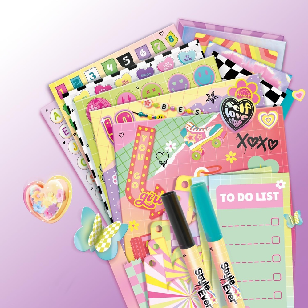 Epee Papierowe Kreacje Studio Scrapbookingu 4w1, zabawki Nino Bochnia, pomysł na prezent dla 7 latki, zestaw do projektowania kartek, wycinania, dekorowania, Duży zestaw do Scrapbookingu dla 7 latki