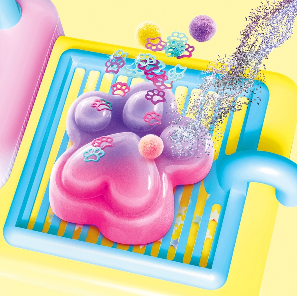 Epee Projekt Squishy Fabryka gniotków Diy, zabawki Nino Bochnia, pomysł na prezent dla 6 latki, zestaw kreatywny dla dziewczynki, zestaw do robienia gniotków slimów