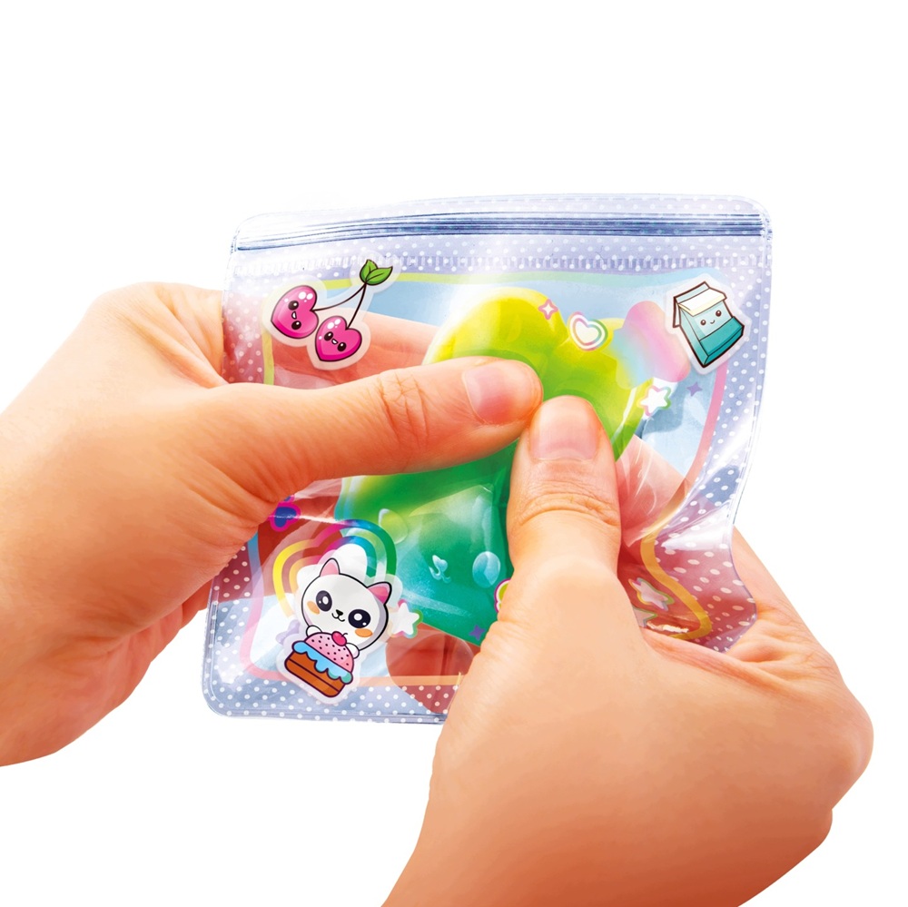 Epee Projekt Squishy Fabryka gniotków Diy, zabawki Nino Bochnia, pomysł na prezent dla 6 latki, zestaw kreatywny dla dziewczynki, zestaw do robienia gniotków slimów