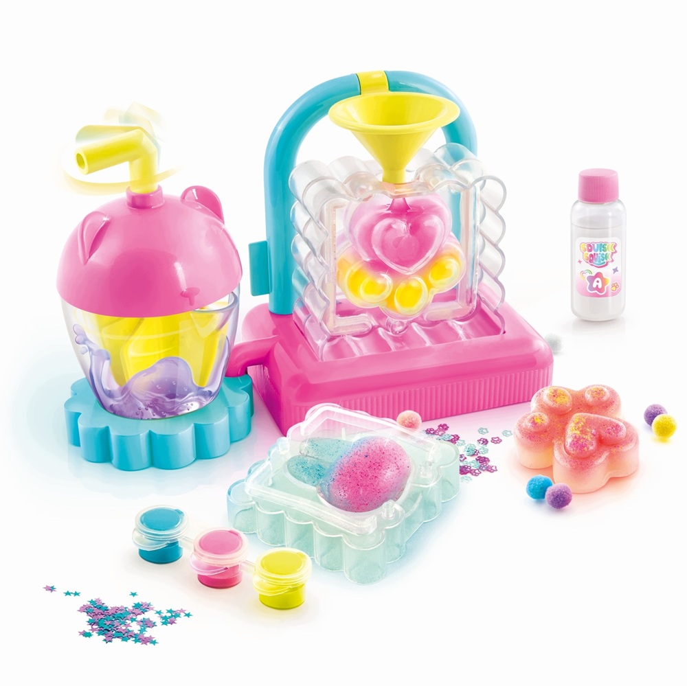 Epee Projekt Squishy Pracownia gniotków Diy, zabawki Nino Bochnia, pomysł na prezent dla 6 latki, zestaw kreatywny dla dziewczynki, zestaw do robienia gniotków slimów