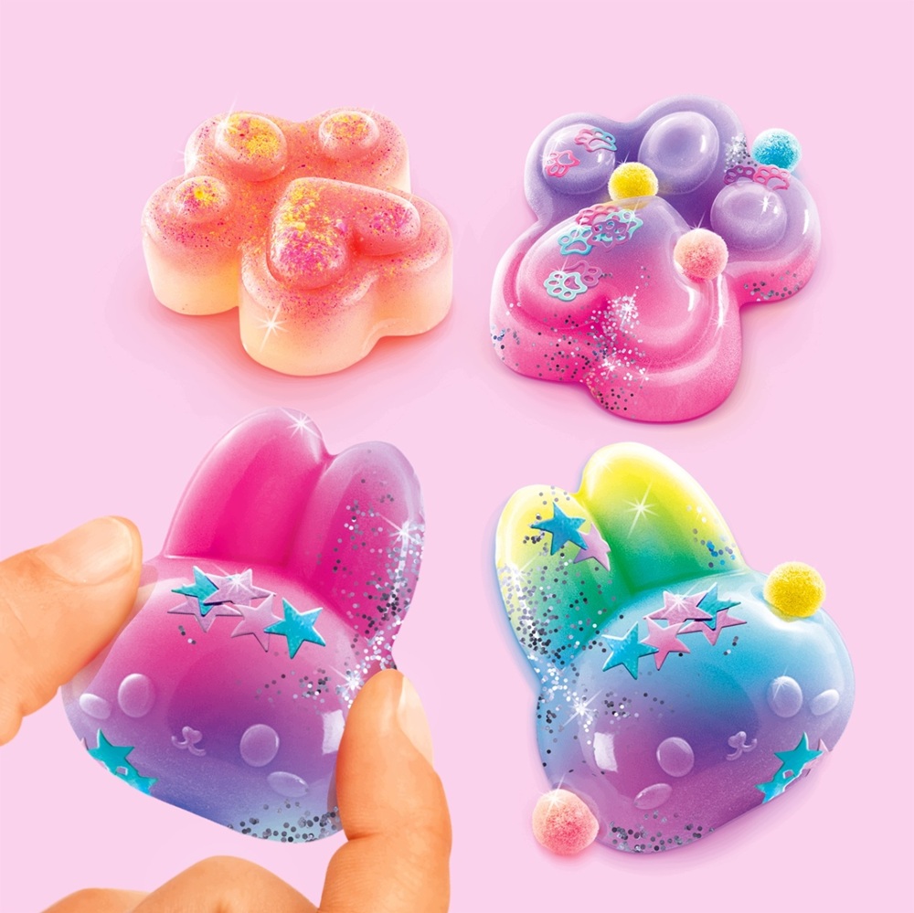 Epee Projekt Squishy Pracownia gniotków Diy, zabawki Nino Bochnia, pomysł na prezent dla 6 latki, zestaw kreatywny dla dziewczynki, zestaw do robienia gniotków slimów