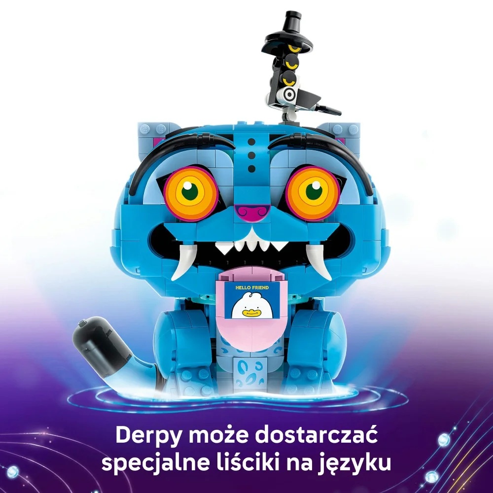 Klocki Lego K-Pop Demon Hunters 72537 Tygrys Derpy i sroka Sussie, zabawki nino Bochnia, pomysł na prezent dla 9 latki, klocki lego demon hunters tygrys