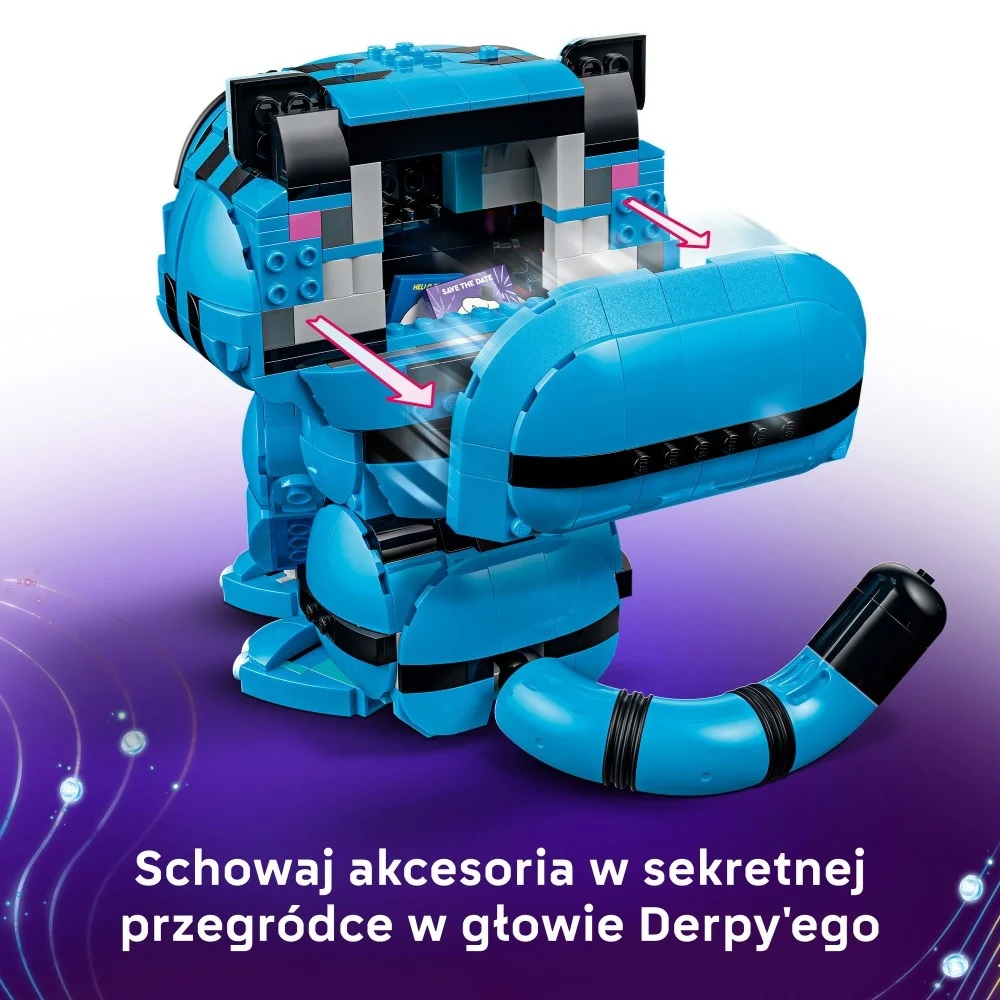 Klocki Lego K-Pop Demon Hunters 72537 Tygrys Derpy i sroka Sussie, zabawki nino Bochnia, pomysł na prezent dla 9 latki, klocki lego demon hunters tygrys