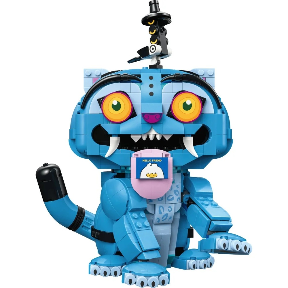 Klocki Lego K-Pop Demon Hunters 72537 Tygrys Derpy i sroka Sussie, zabawki nino Bochnia, pomysł na prezent dla 9 latki, klocki lego demon hunters tygrys