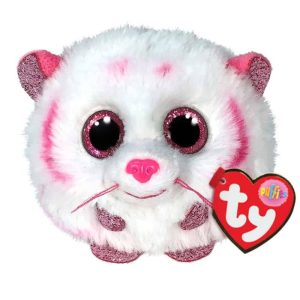 Maskotka pluszak ty Beanie balls puffies Tygrys Tabor, zabawki nino Bochnia, pomysł na prezent dla 4 latka, maskotka pluszak tygrysek, kulka pluszowa do zabawy