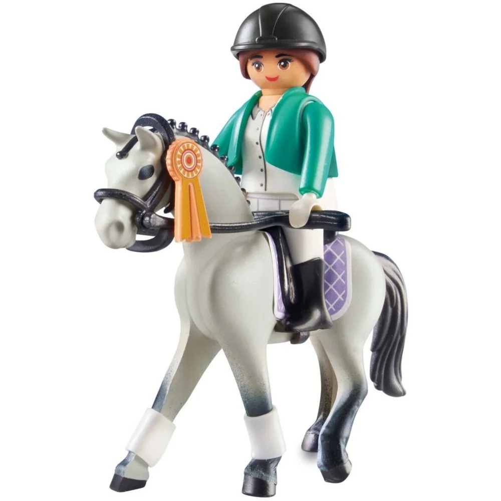 Playmobil Horses of waterfall 71641 Jeździec turniejowy, zabawki Nino Bochnia, pomysł na prezent dla 5 latki, playmobil koniki, playmobil konie