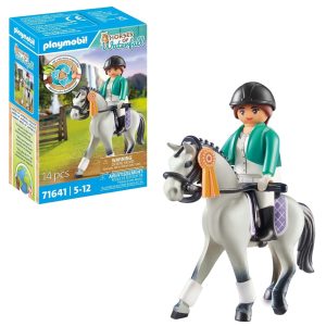 Playmobil Horses of waterfall 71641 Jeździec turniejowy, zabawki Nino Bochnia, pomysł na prezent dla 5 latki, playmobil koniki, playmobil konie