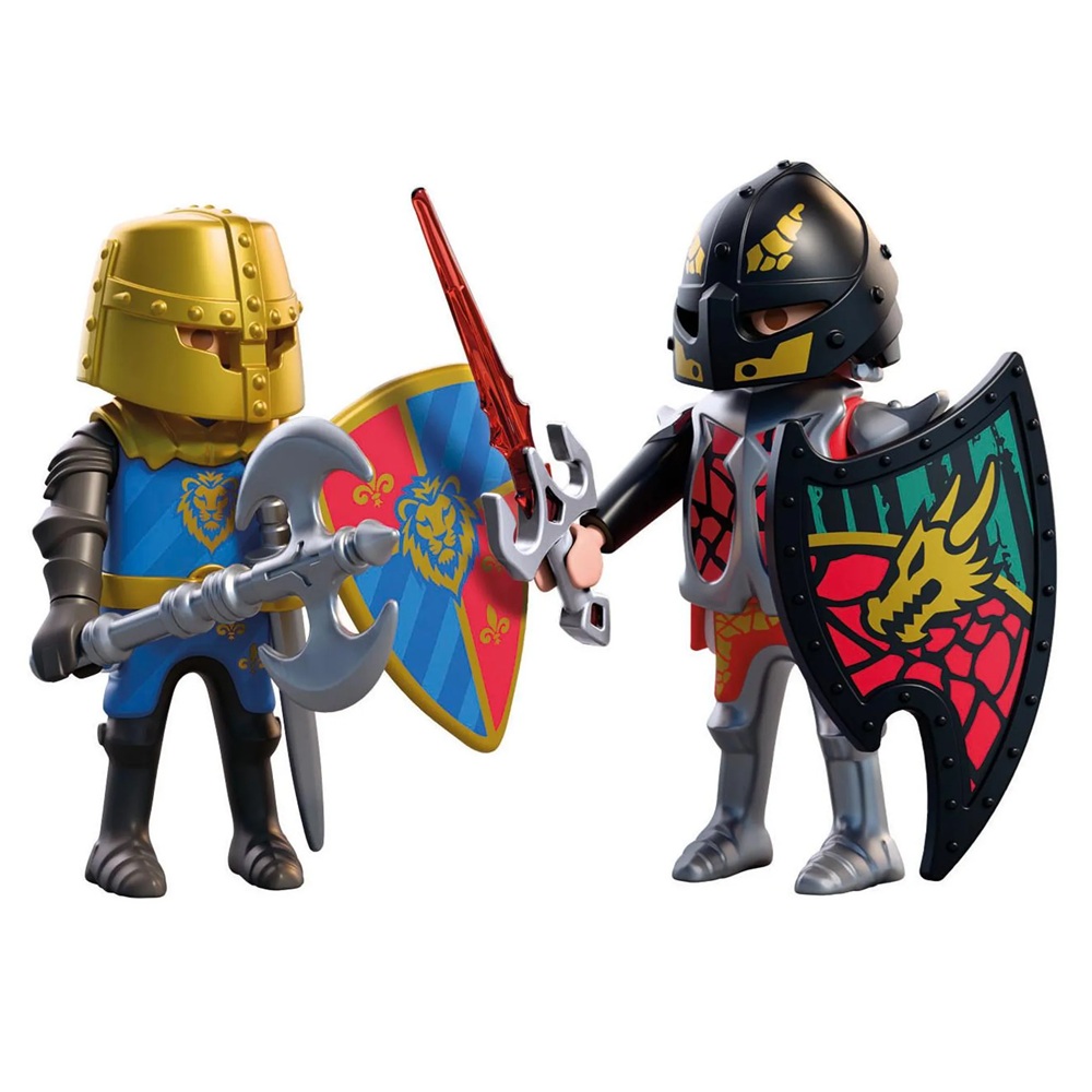 playmobil Pack 72175 Pojedynek rycerski, zabawki Nino Bochnia, pomysł na prezent dla 5 latka, playmobil rycerze