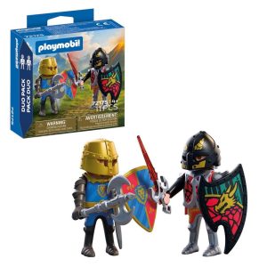 playmobil Pack 72175 Pojedynek rycerski, zabawki Nino Bochnia, pomysł na prezent dla 5 latka, playmobil rycerze