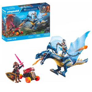 playmobil Novelmore 71644 Waleczny smok, zabawki Nino Bochnia, pomysł na prezent dla 5 latka, smok i rycerze, zabawkowy smok Playmobil